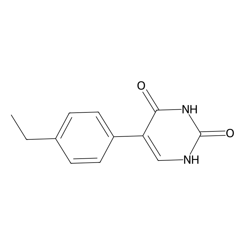 (2,4)-Dihydroxy-5-(4-ethylphenyl)pyrimidine