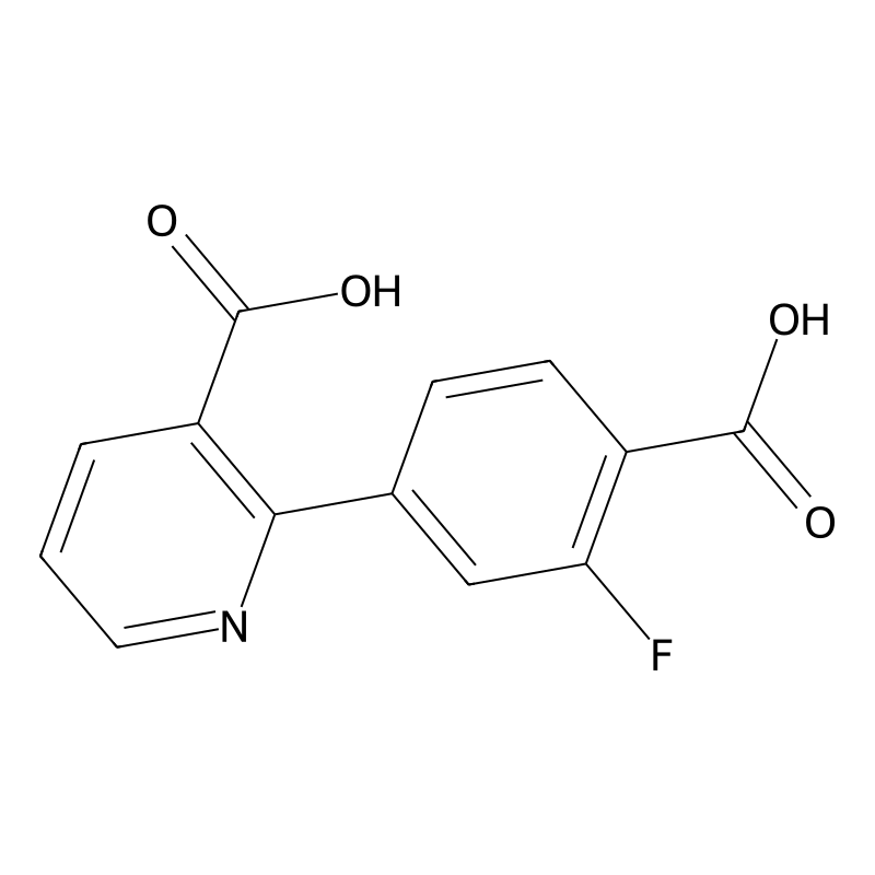 2-(4-Carboxy-3-fluorophenyl)nicotinic acid