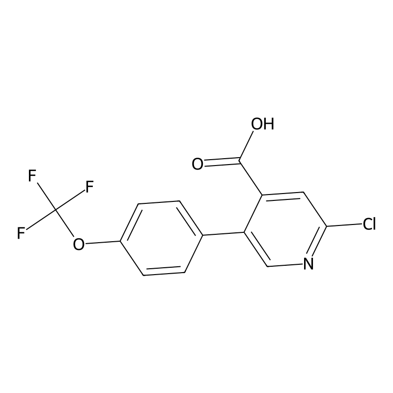 2-Chloro-5-(4-(trifluoromethoxy)phenyl)isonicotini...
