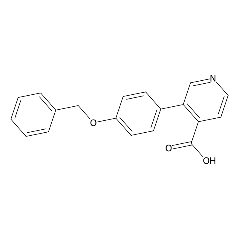 3-(4-Benzyloxyphenyl)isonicotinic acid