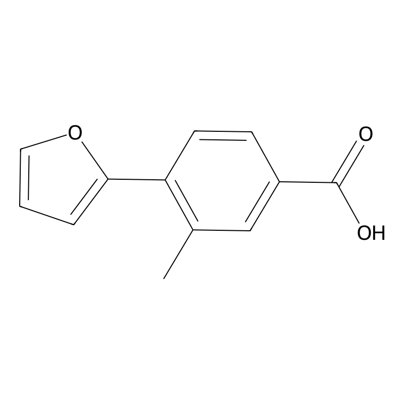 4-(Furan-2-YL)-3-methylbenzoic acid
