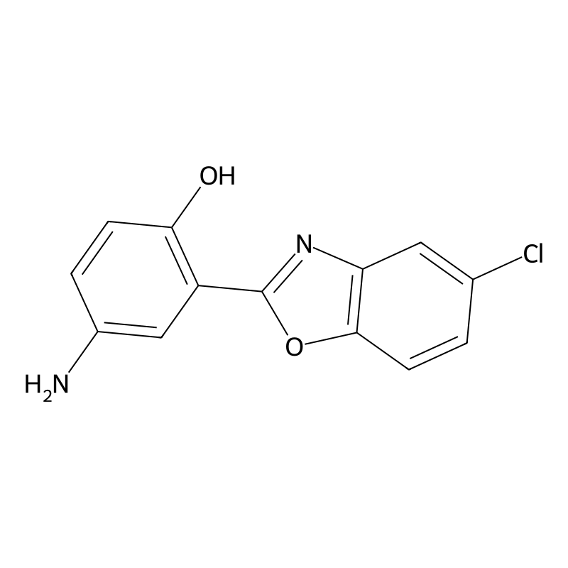 4-Amino-2-(5-chloro-1,3-benzoxazol-2-yl)phenol