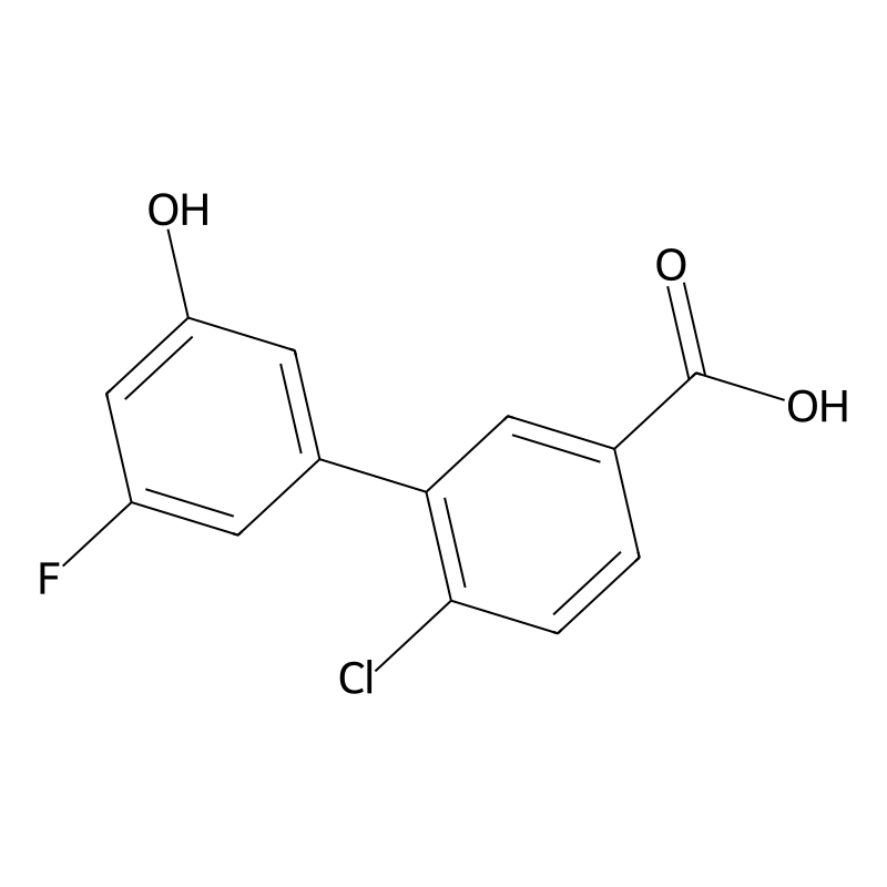 4-Chloro-3-(3-fluoro-5-hydroxyphenyl)benzoic acid