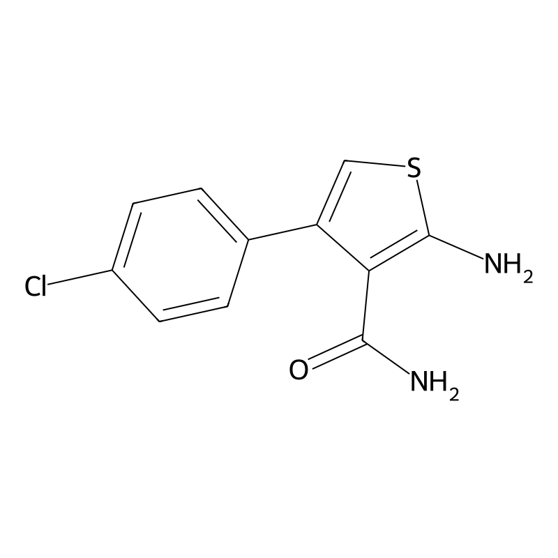 2-Amino-4-(4-chlorophenyl)thiophene-3-carboxamide