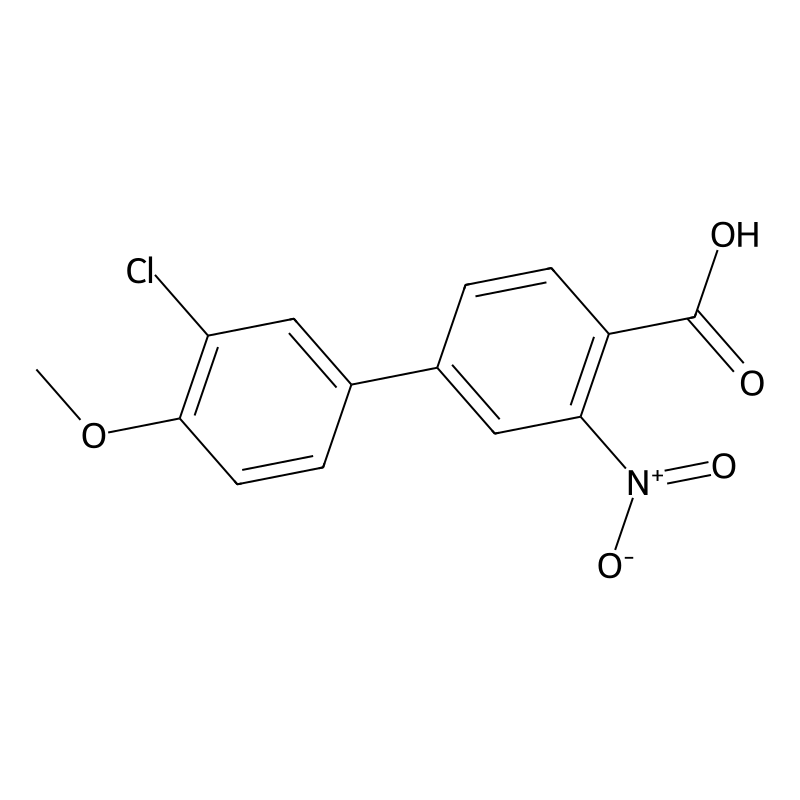4-(3-Chloro-4-methoxyphenyl)-2-nitrobenzoic acid