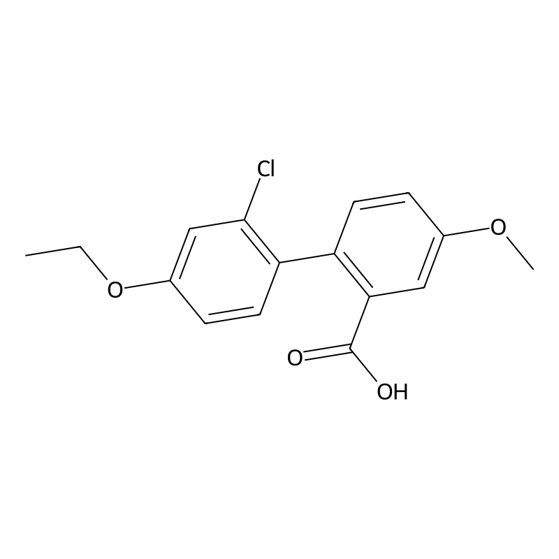 2-(2-Chloro-4-ethoxyphenyl)-5-methoxybenzoic acid