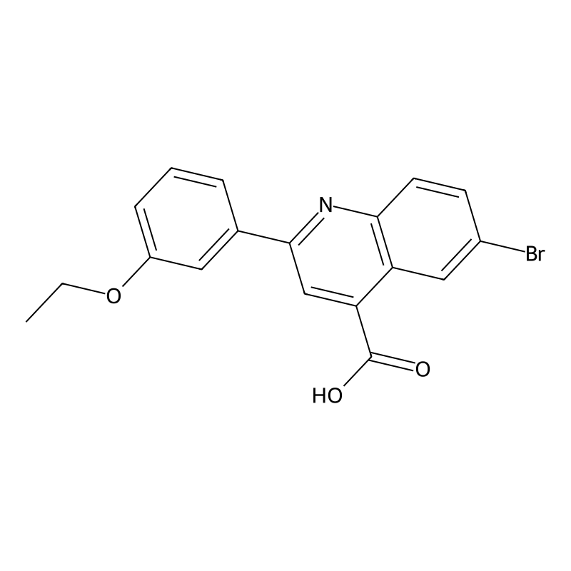 6-Bromo-2-(3-ethoxyphenyl)quinoline-4-carboxylic a...