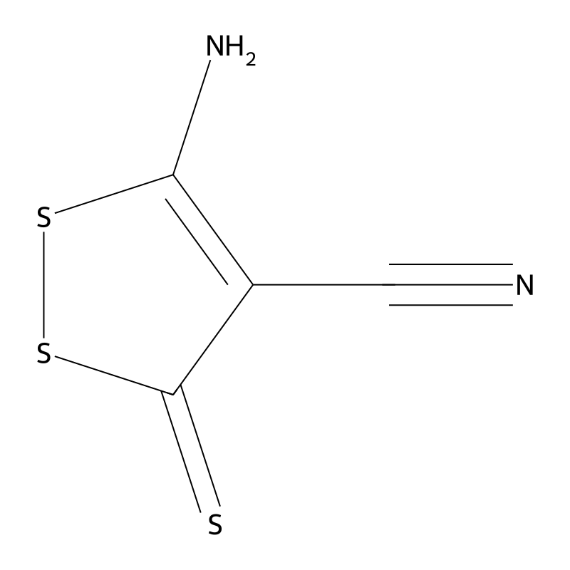 5-amino-3-thioxo-3H-1,2-dithiole-4-carbonitrile