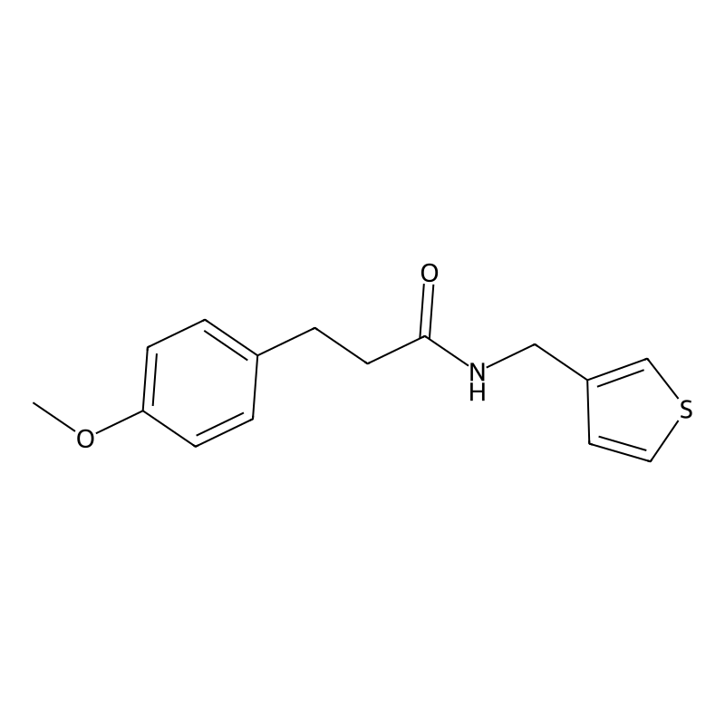 3-(4-methoxyphenyl)-N-[(thiophen-3-yl)methyl]propa...