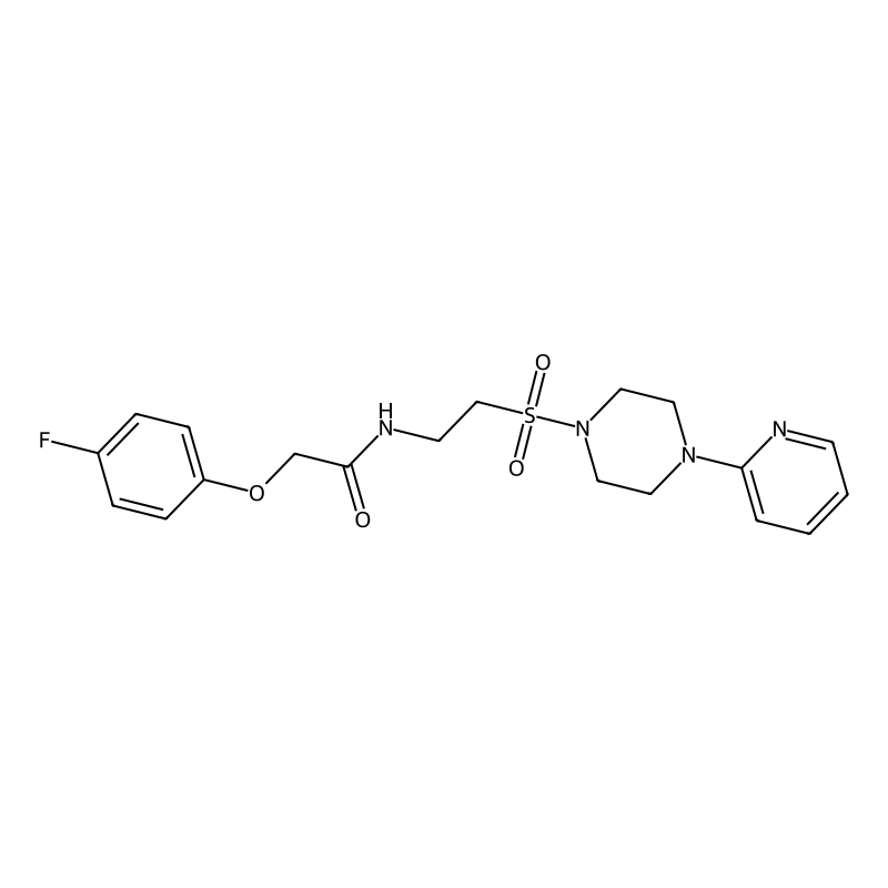 2-(4-fluorophenoxy)-N-(2-{[4-(pyridin-2-yl)piperaz...