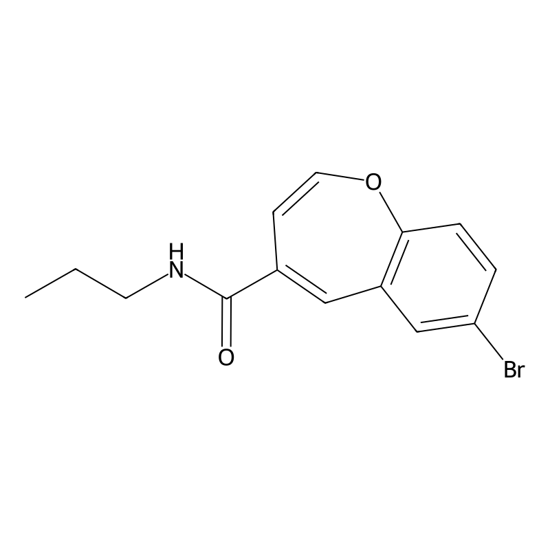 7-bromo-N-propyl-1-benzoxepine-4-carboxamide