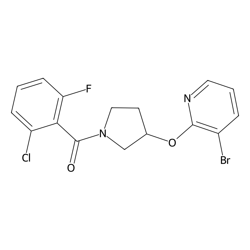 3-bromo-2-{[1-(2-chloro-6-fluorobenzoyl)pyrrolidin...