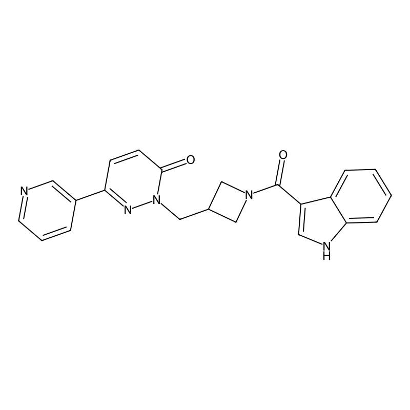 2-{[1-(1H-indole-3-carbonyl)azetidin-3-yl]methyl}-...