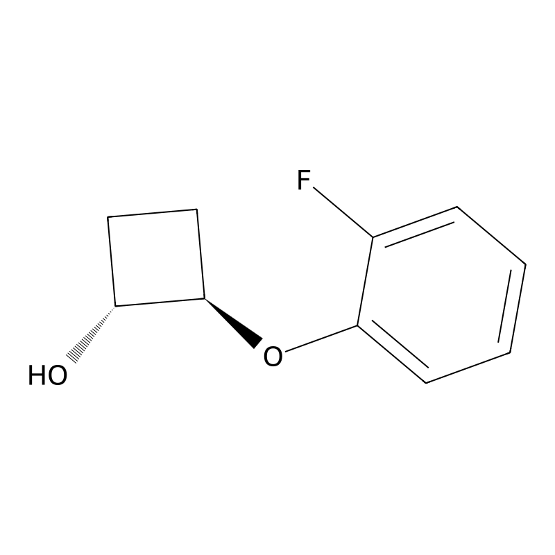 (1R,2R)-2-(2-fluorophenoxy)cyclobutan-1-ol