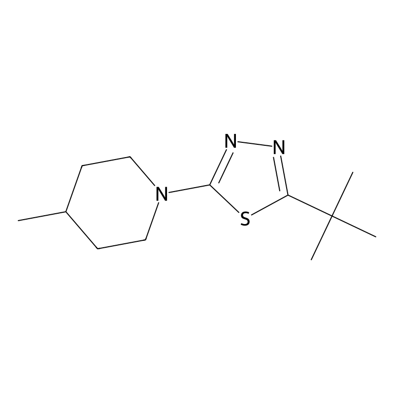 1-(5-tert-butyl-1,3,4-thiadiazol-2-yl)-4-methylpip...