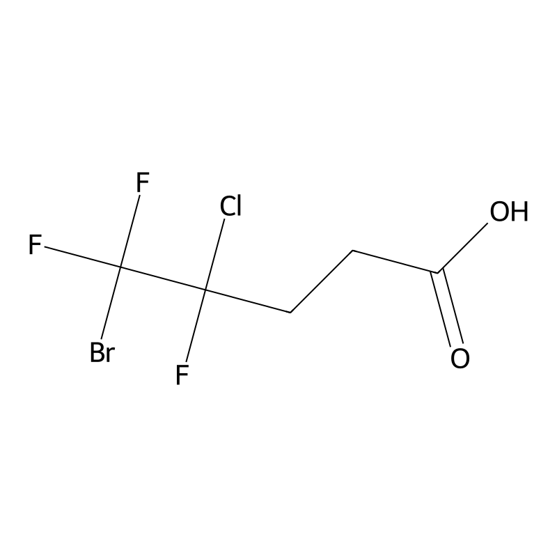 5-Bromo-4-chloro-4,5,5-trifluoropentanoic acid