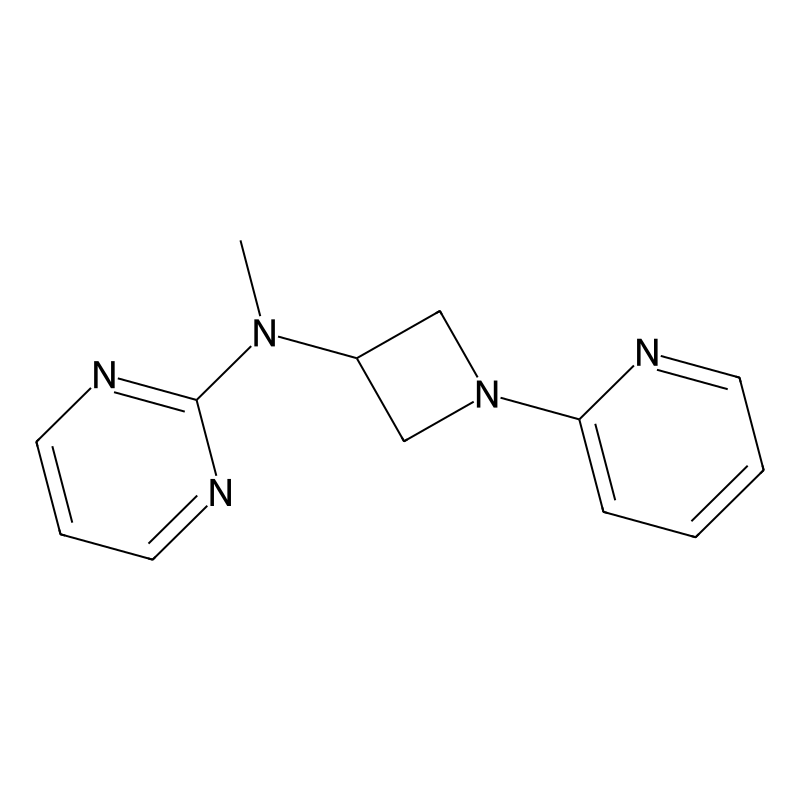 N-methyl-N-[1-(pyridin-2-yl)azetidin-3-yl]pyrimidi...