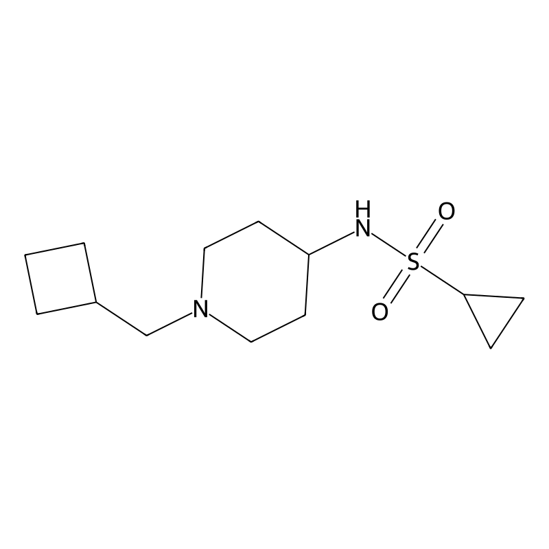 N-[1-(cyclobutylmethyl)piperidin-4-yl]cyclopropane...