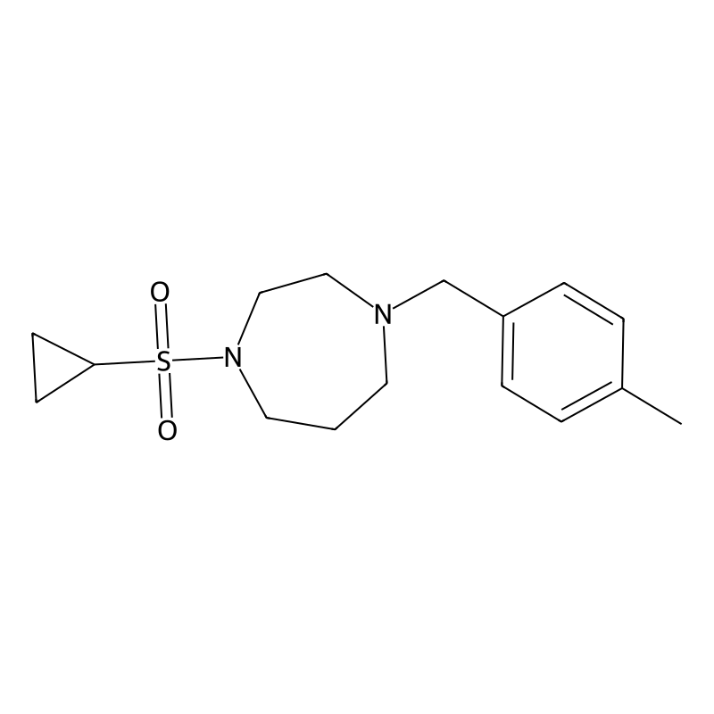 1-(cyclopropanesulfonyl)-4-[(4-methylphenyl)methyl...