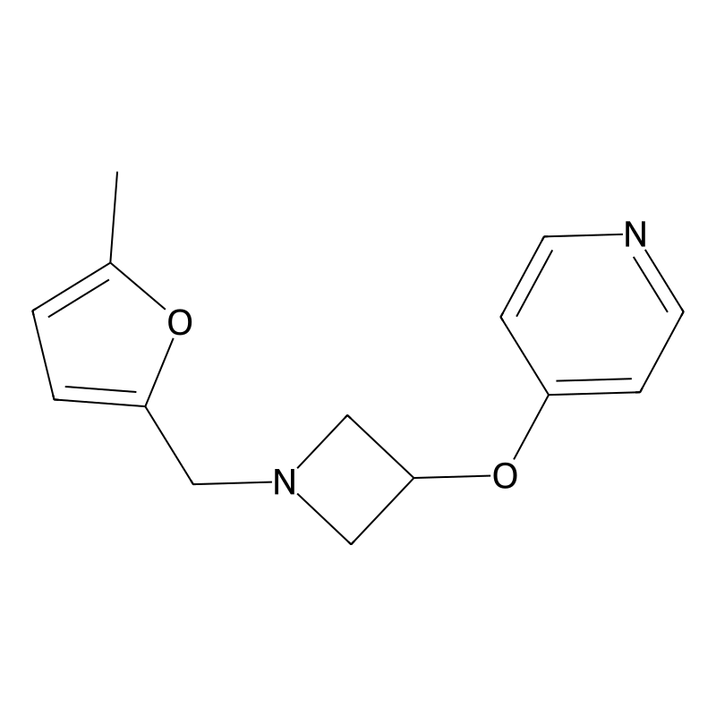 4-({1-[(5-methylfuran-2-yl)methyl]azetidin-3-yl}ox...