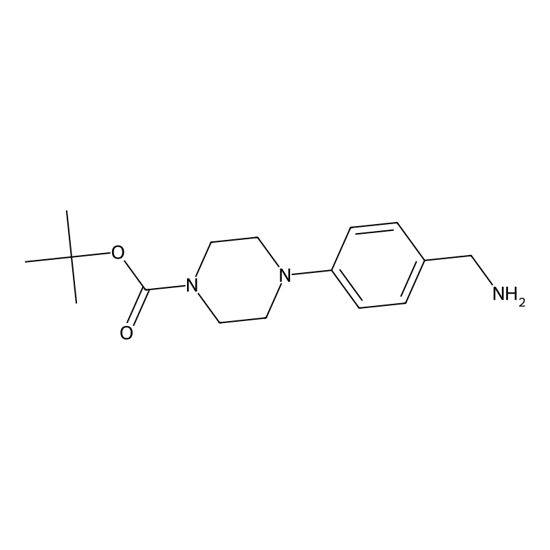 tert-Butyl 4-(4-(aminomethyl)phenyl)piperazine-1-c...