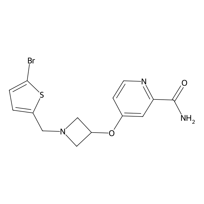 4-({1-[(5-bromothiophen-2-yl)methyl]azetidin-3-yl}...