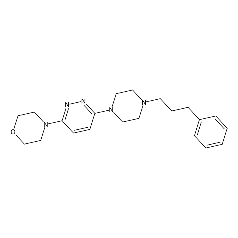 4-{6-[4-(3-phenylpropyl)piperazin-1-yl]pyridazin-3...
