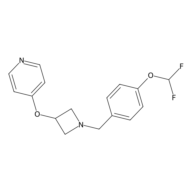 4-[(1-{[4-(difluoromethoxy)phenyl]methyl}azetidin-...
