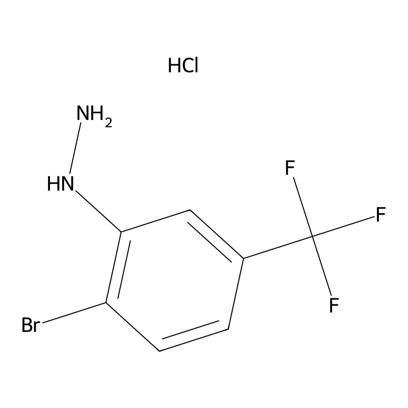 2-Bromo-5-(trifluoromethyl)phenylhydrazine hydroch...