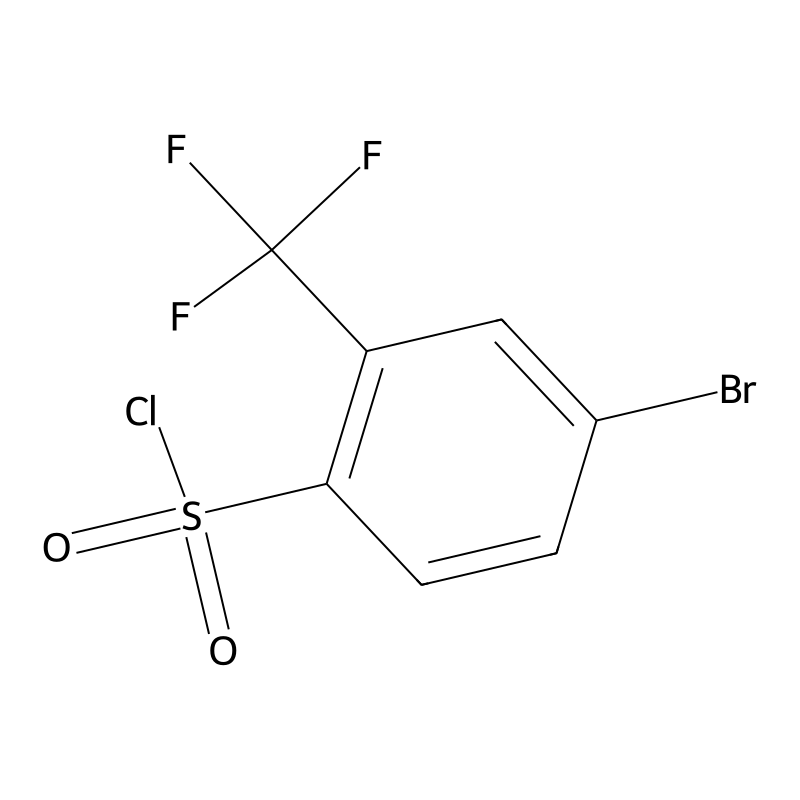 4-Bromo-2-(trifluoromethyl)benzenesulfonyl chlorid...