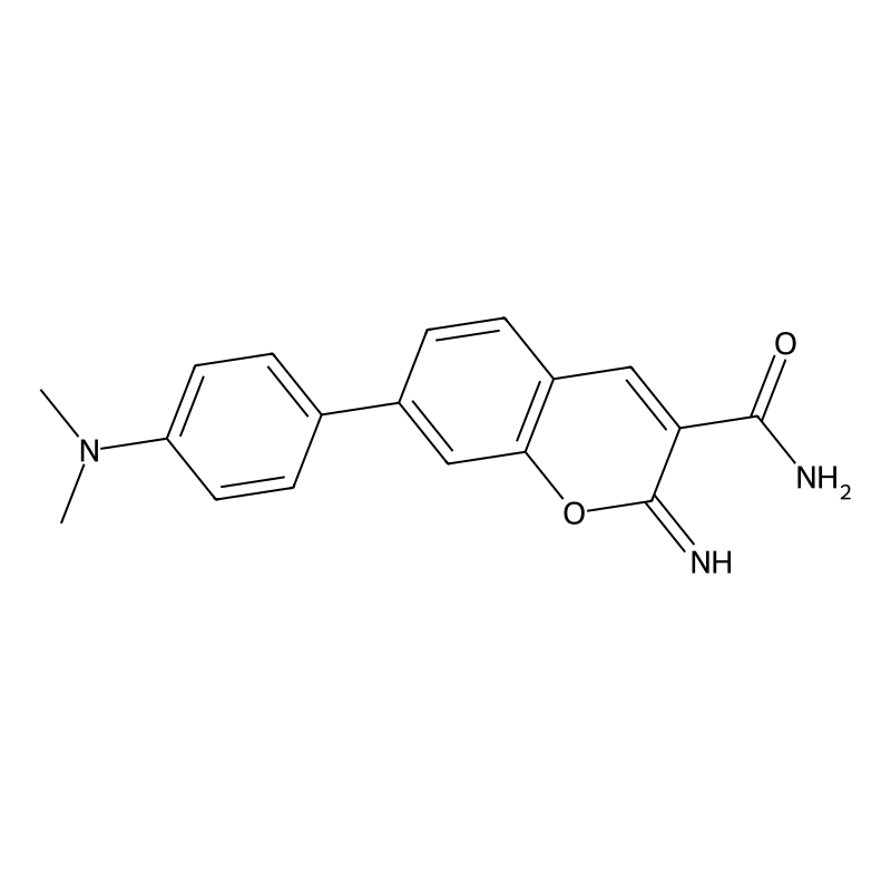 7-[4-(dimethylamino)phenyl]-2-imino-2H-chromene-3-...