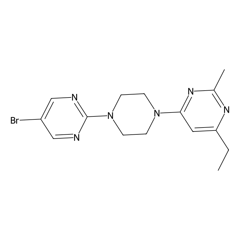 4-[4-(5-bromopyrimidin-2-yl)piperazin-1-yl]-6-ethy...