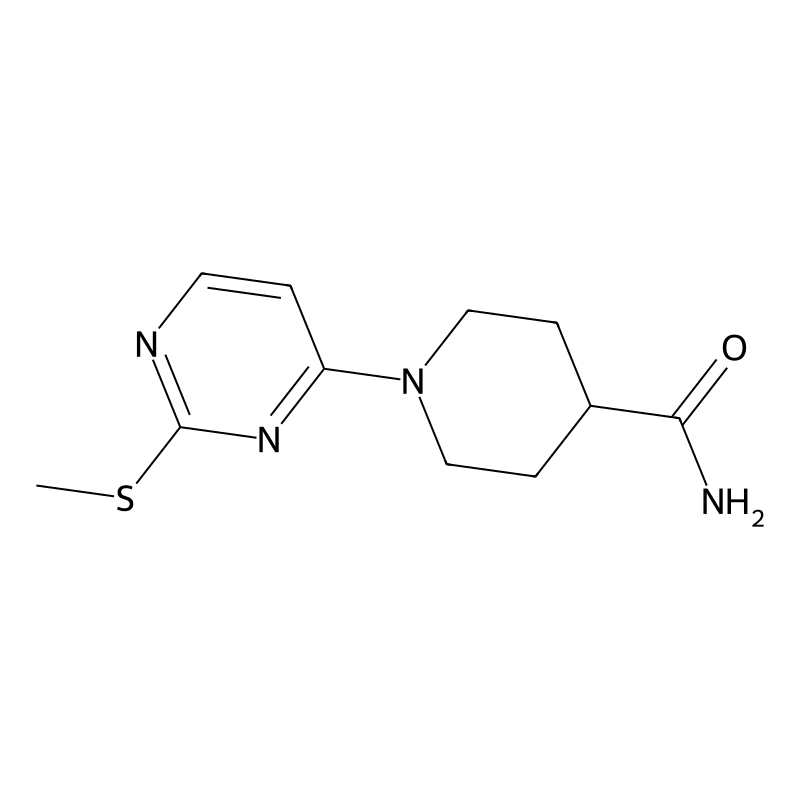 1-[2-(methylsulfanyl)pyrimidin-4-yl]piperidine-4-c...