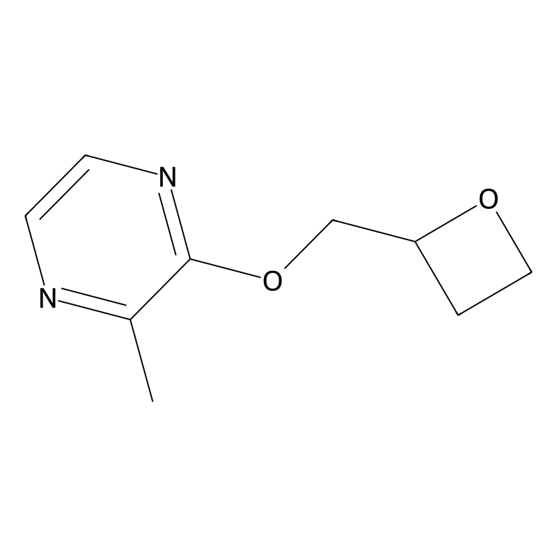 2-methyl-3-[(oxetan-2-yl)methoxy]pyrazine