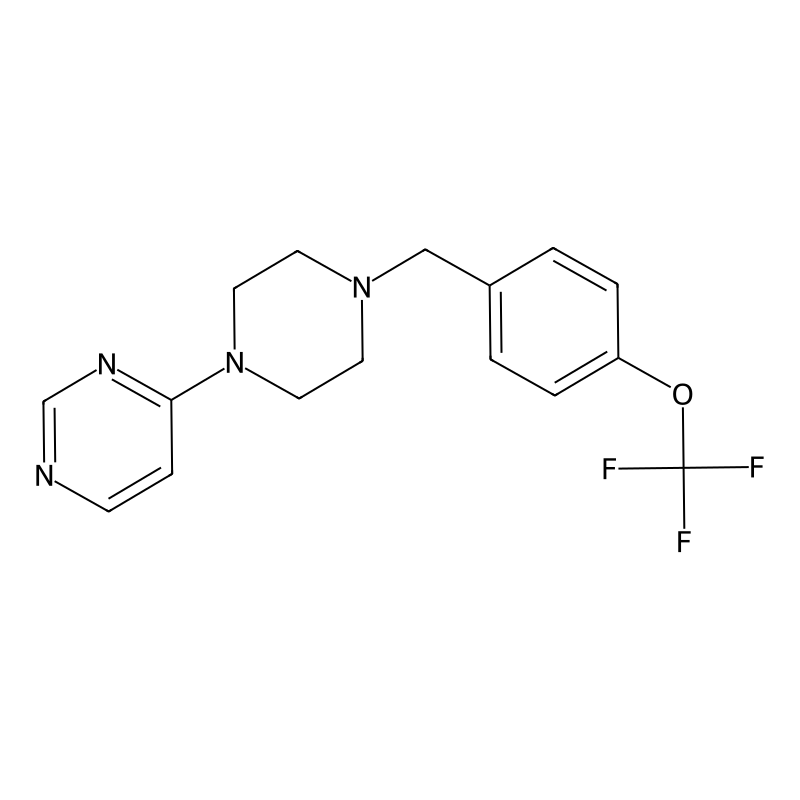 4-(4-{[4-(trifluoromethoxy)phenyl]methyl}piperazin...