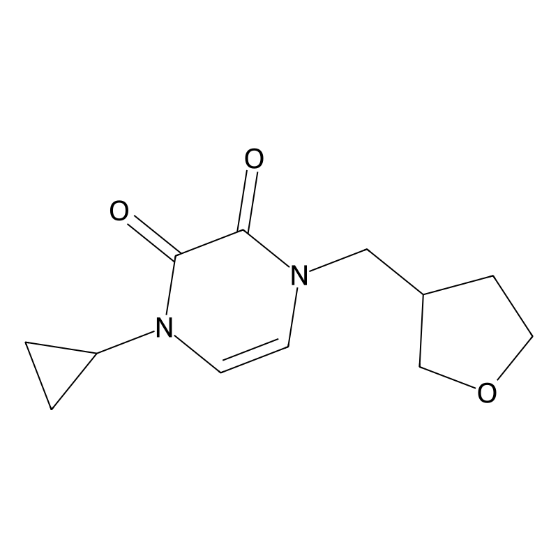1-cyclopropyl-4-[(oxolan-3-yl)methyl]-1,2,3,4-tetr...
