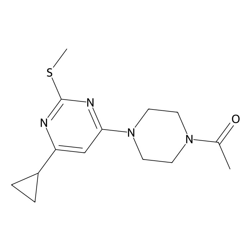 1-{4-[6-cyclopropyl-2-(methylsulfanyl)pyrimidin-4-...