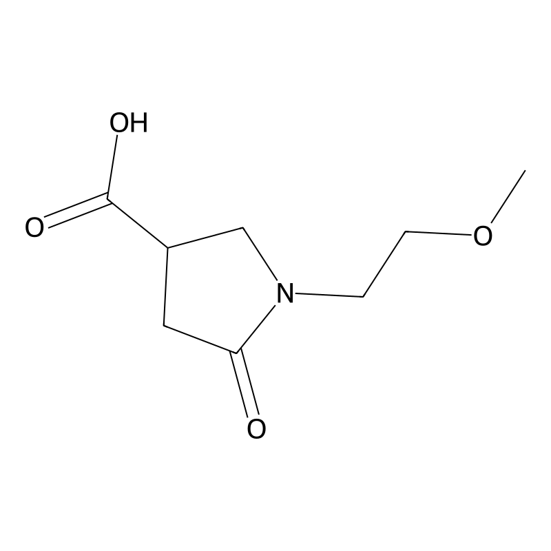 1-(2-Methoxyethyl)-5-oxopyrrolidine-3-carboxylic a...
