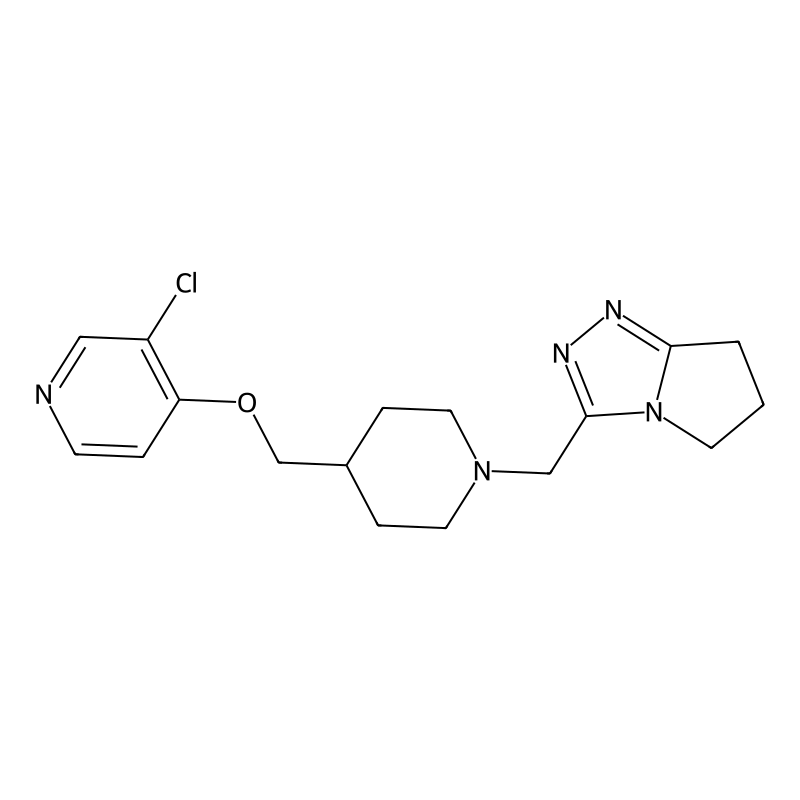 3-chloro-4-{[1-({5H,6H,7H-pyrrolo[2,1-c][1,2,4]tri...