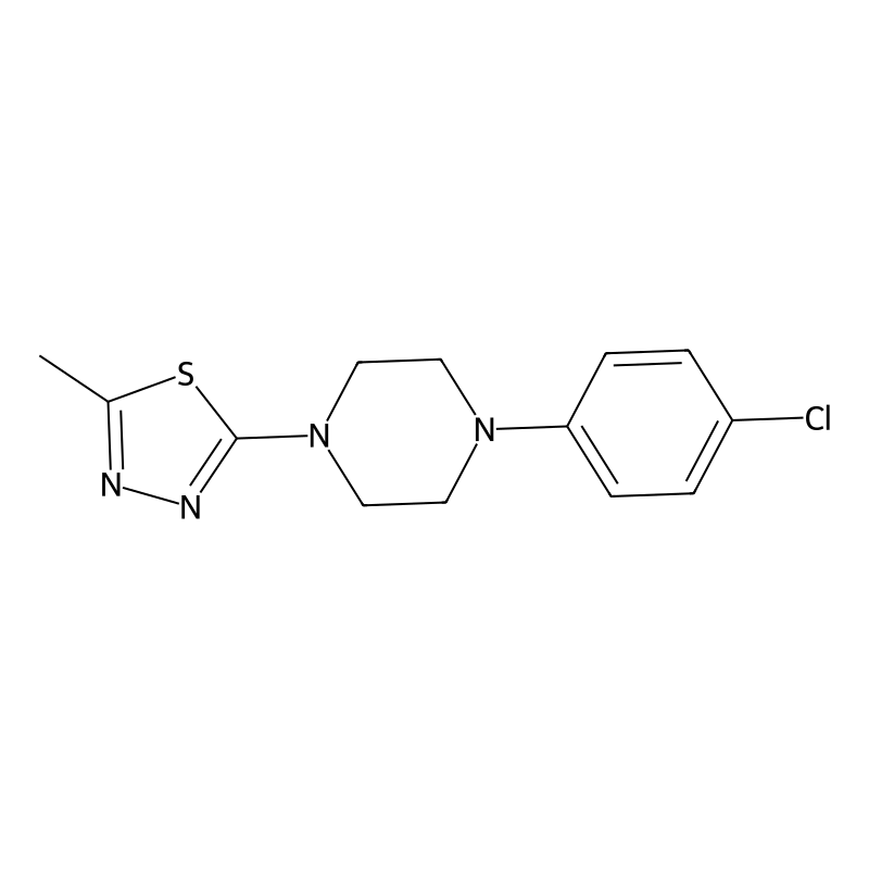 1-(4-chlorophenyl)-4-(5-methyl-1,3,4-thiadiazol-2-...