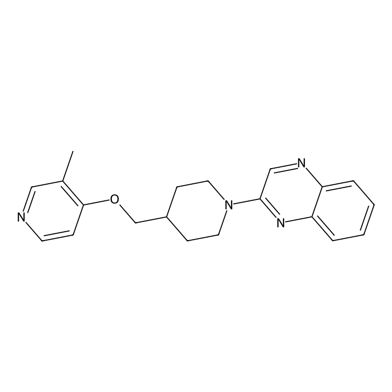 2-(4-{[(3-methylpyridin-4-yl)oxy]methyl}piperidin-...
