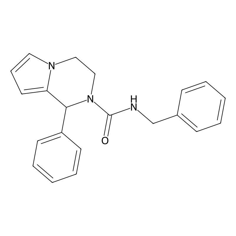 N-benzyl-1-phenyl-1H,2H,3H,4H-pyrrolo[1,2-a]pyrazi...