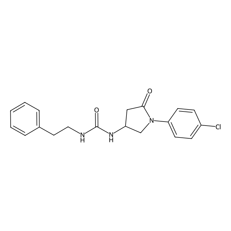 3-[1-(4-chlorophenyl)-5-oxopyrrolidin-3-yl]-1-(2-p...