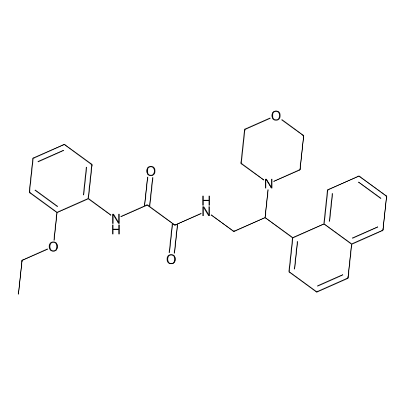 N'-(2-ethoxyphenyl)-N-[2-(morpholin-4-yl)-2-(napht...