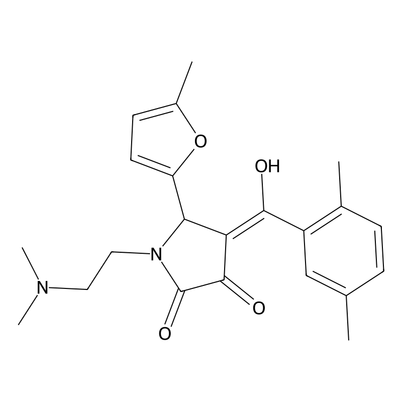 1-(2-(dimethylamino)ethyl)-4-(2,5-dimethylbenzoyl)...