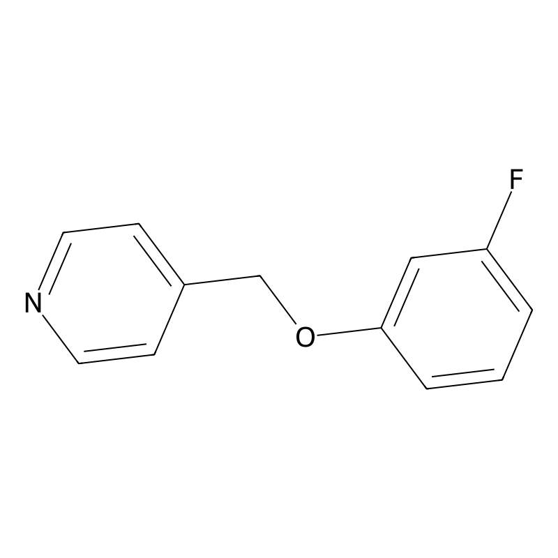 4-[(3-fluorophenoxy)methyl]pyridine
