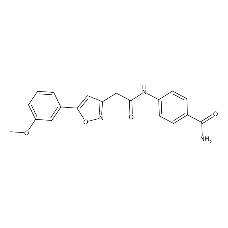 4-{2-[5-(3-methoxyphenyl)-1,2-oxazol-3-yl]acetamid...