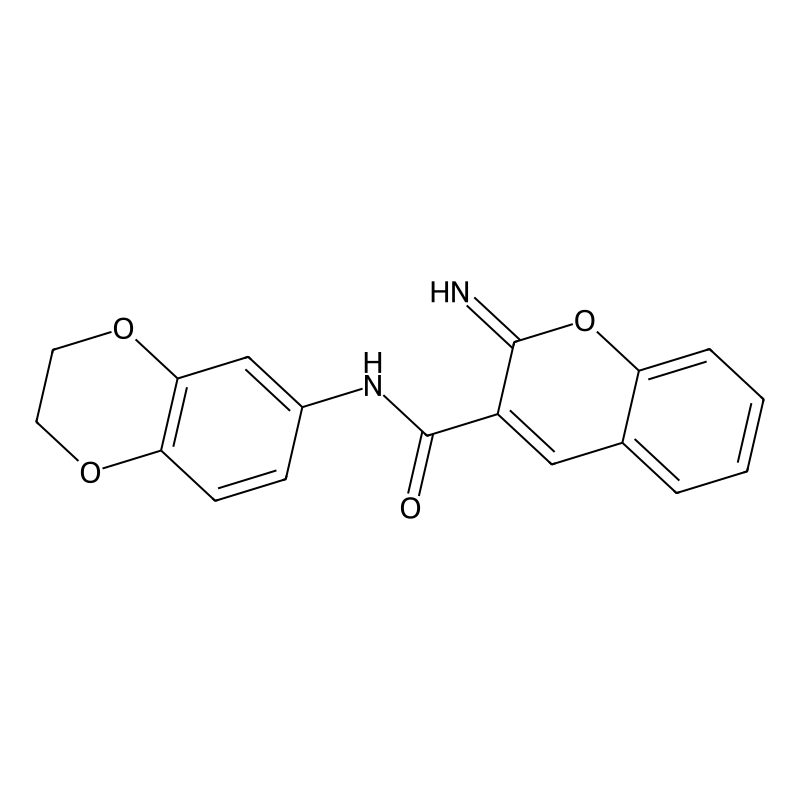 N-(2,3-dihydro-1,4-benzodioxin-6-yl)-2-imino-2H-ch...
