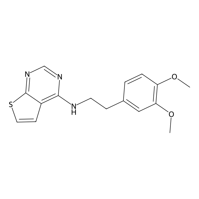 N-[2-(3,4-dimethoxyphenyl)ethyl]thieno[2,3-d]pyrim...