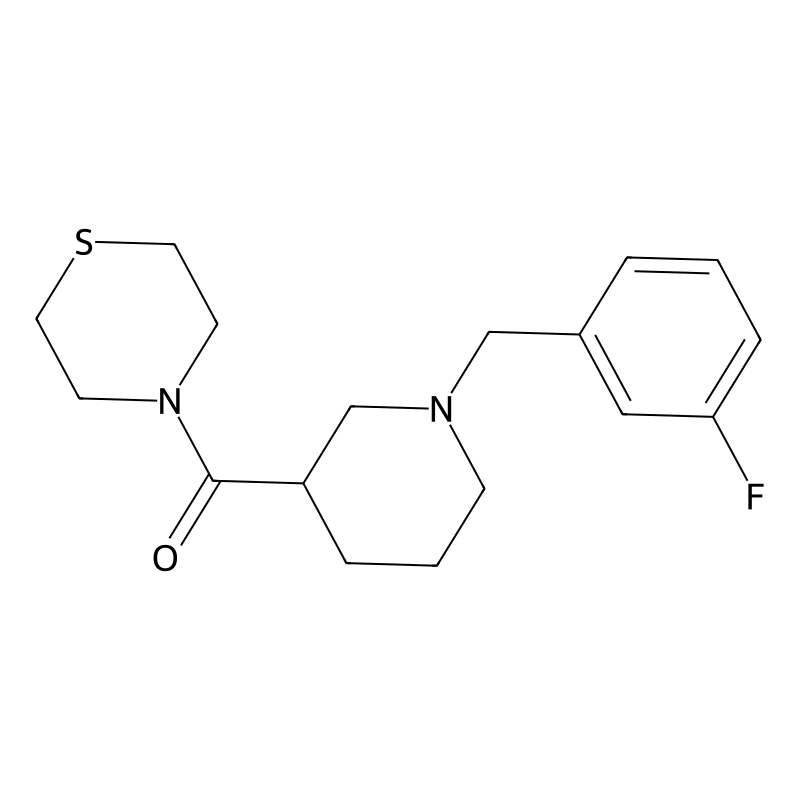 4-{1-[(3-fluorophenyl)methyl]piperidine-3-carbonyl...